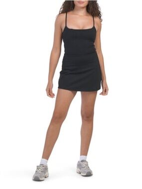 NWT IVL Tennis Dress Jet Black Women’s Size 10 7318
